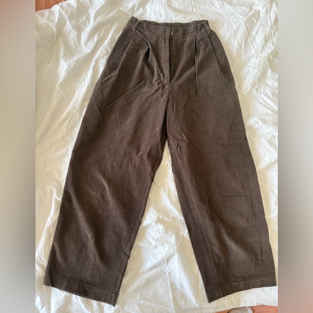 Mijeong Park XS wide leg corduroy trousers